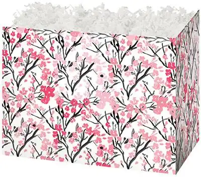 7W x 4L x 5H, Gift Boxes, Pink Blossoms