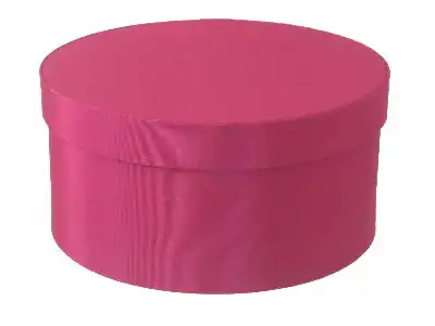 6W x 2-1/2L, Cerise Fabric Boxes
