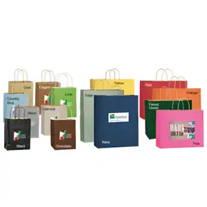 Short Run 4 Color Imprint Matte Color Bags