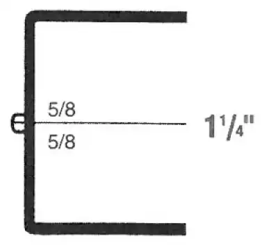 2-3/32W x 3L x 1-1/4H, Rigid Hinged Plastic Boxes, Clear