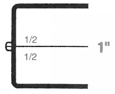 2-9/16W x 2-9/16L x 1H, Rigid Hinged Plastic Boxes, Clear