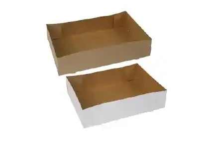 13-1/2W x 9L x 3H, Automatic Popup Donut Trays, Kraft
