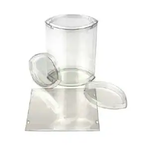 FDA Approved Clear Ellipse Tube