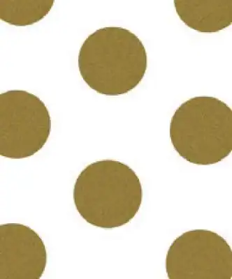 Dots Patterned Tissue, Gold Dots, 200 Sheets