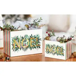 Holiday Theme Gift Basket Boxes