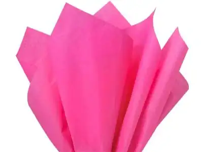 15W x 20L, Colored Tissue Paper, Hot Pink