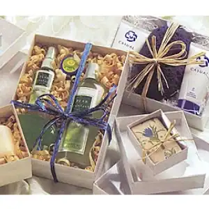 2-7/16W x 1-5/8L x 13/16H, 2 Piece Stationery Boxes / Vu-Top Display Boxes, White Swirl, No Fill