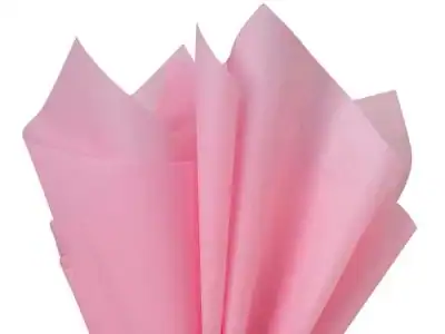15W x 20L, Colored Tissue Paper, Dark Pink