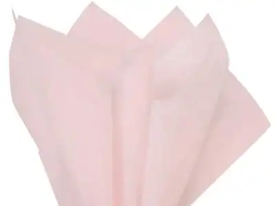 15W x 20L, Colored Tissue Paper, Blush