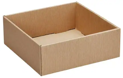 8W x 8L x 3H, Gift Trays, Kraft Stripes