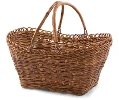 15-1/2W x 11L x 7-1/2H x 12D, Baskets w/ Top Handles