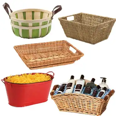 Baskets w Side Handles