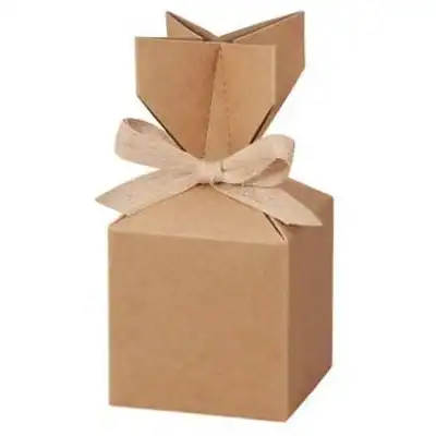 3.5W x 3.5L x 3.5H, Cinch Gift Boxes, Kraft
