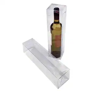 1 Piece Single Bottle Clear Wine Box