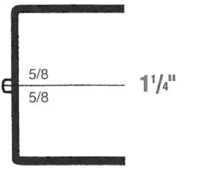 2-7/8W x 1-3/16L x 1-1/4H, Rigid Hinged Plastic Boxes, Clear