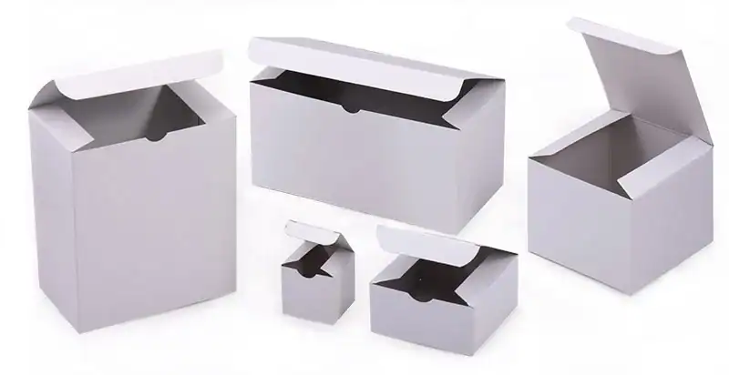 2W x 2L x 2H, White Gloss Gift Boxes - Newberry Collection