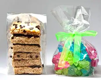 2-1/2W x 2L x 9-3/4H, Flat Bottom Polypropylene Food Bags