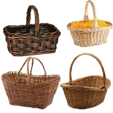 Baskets w Top Handles