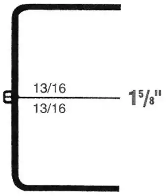 7-3/8W x 4-29/32L x 1-5/8H, Rigid Hinged Plastic Boxes, Clear