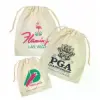 5W x 8L, Custom Full Color Short Run Premium Cotton Pouches