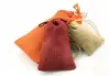 3W x 5L, Natural Jute Gift Pouches with Matching Drawstring, Lavender