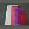 24W x 36L, Woven Polypropylene Drawtape Mesh Produce Bags, Green