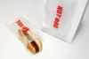 5.25W x 8L, 0.5 Mil "Hot Dog" Flip Top Saddle Pack Deli Bags