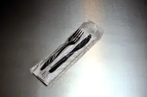 2.5W x 9.5L, 1 Mil Silverware Bags