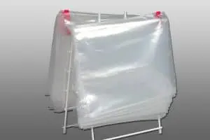 10W x 8L, 1.5 Mil Unprinted Slider Reclosable Saddle Pack Deli Bags