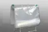 11W x 7L x 3D, 1.5 Mil Unprinted Vented Slider Reclosable Saddle Pack Deli Bags with Bottom Gusset