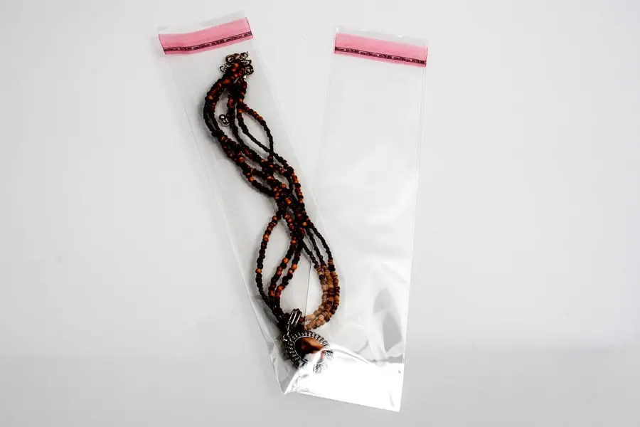 2-1/4W x 8-1/8L, 1.6 Mil Lip & Tape Bags