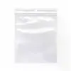 3W x 4L, 4 Mil Polypropylene Hang Hole Zip Bags
