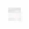 2W x 2L, 2 Mil Polypropylene White Block Zip Bags