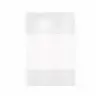4W x 6L, 2 Mil Polypropylene White Block Zip Bags
