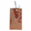 3W x 9L, 2 Mil Amber Open End Bags