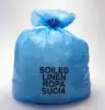 31W x 43L, 14 Micron Blue Soiled Linen Liners