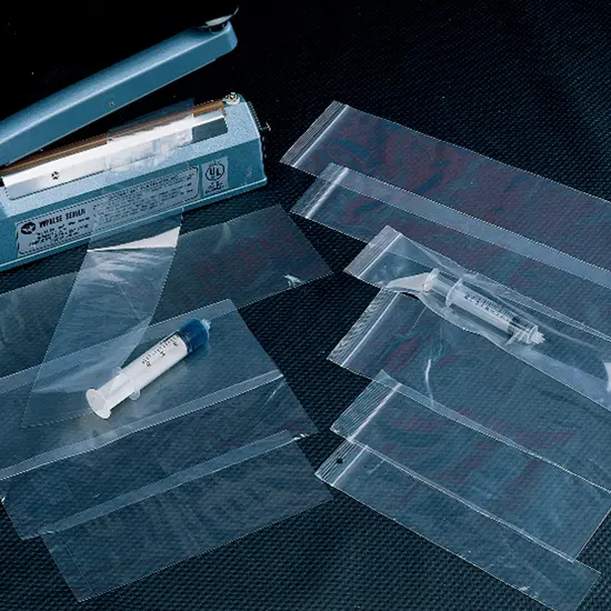 2W x 8L, 2 Mil Infuser Syringe Zip Bags
