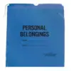 20W x 20L, Blue Drawstring Patient Belonging Bags