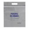 20W x 20L, Tamper Evident Patient Belonging Bags