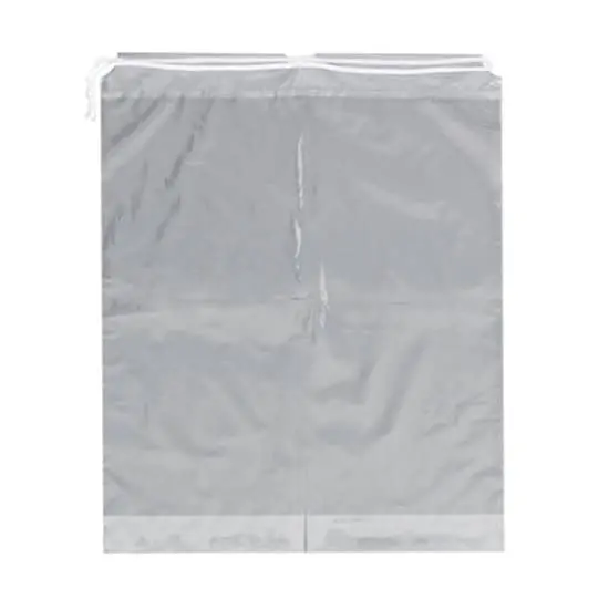 20W x 4D x 24L, Clear Drawstring Patient Belonging Bags
