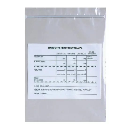 Narcotic Return Bags