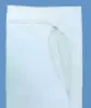36W x 90L, White Vinyl Adult Post-Mortem Body Bags, Curved Zipper