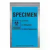 6W x 9L, 2 Mil Blue Imprint Clear Specimen Bags with Tear Line