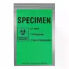 6W x 9L, 2 Mil Green Imprint Clear Specimen Bags with Tear Line