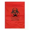 12W x 15L, 2 Mil Red Specimen Bags