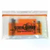 6W x 9L, 2 Mil Orange Imprint Clear Specimen Bags with Dispenser Pack