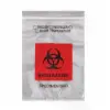 8W x 10L, 2 Mil Red Imprint Clear Specimen Bags