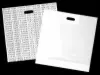 20W x 20L x 5D, 1.75 Mil White Patch Handle Bags