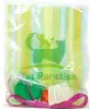 12W X 15L, QUICK PRINT 100+ FULL COLOR DIE CUT CLEAR BAGS