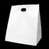 13W x 10D x 15L, 2.25 Mil Unprinted Take-Out Bags, HD Film